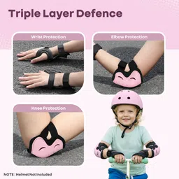 r for rabbit Safe Play Protective Pads Set for Skating, Cycling & Scootering Cycling Kit image 2