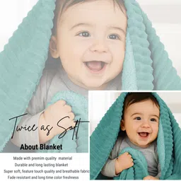 vas collections Solid Crib Crib Baby Blanket for Heavy Winter image 5