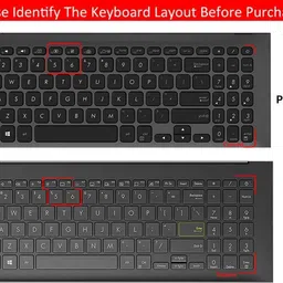 Prefect workmate Model 025 | X1500EA-EJ701WS | X1500EA-EJ322WS Series 15.6 Inch Laptop Keyboard Skin image 2