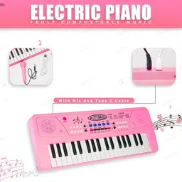 pepstter 37 Keys Kids Piano Keyboard | Educational Musical Toy with Tones & Rhythms image 3