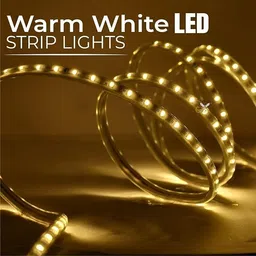 svah 360 LEDs 3 m Yellow Steady Strip Rice Lights image 2