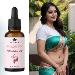 ruvyaa Breast Massage Oil for Women help in skin toning oil Natural oil -b986 Women-picture-13