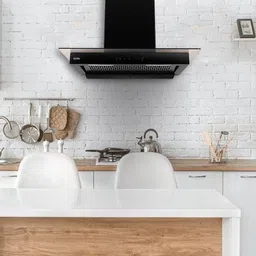 Pace Auto Clean Glen Pace Auto Clean T-Shape 60cm| Touch & Gesture Control| Autoclean| Filterless|Powerful Suction| Low Noise (Black 1400 CMH) Wall Mounted Black 1400 CMH Chimney-picture-20