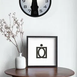 kushu Analog 20 cm X 20 cm Wall Clock image 5