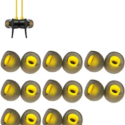 BBS PRO 16 Pcs Silicone Rubber Earbuds for Realme Buds 2 | (M) Size In The Ear Headphone Cushion-image-20