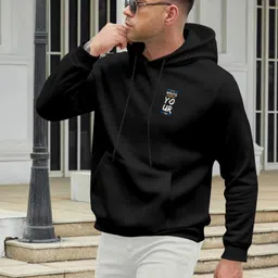 triptee Men Full Sleeve Printed Hooded Sweatshirt image 4