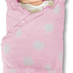 pokory Quilt Wrapper Pink Sleeping Bag image 1