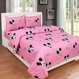 yashi decor Cotton Double Flat 180 TC Printed Bedsheet-picture-13