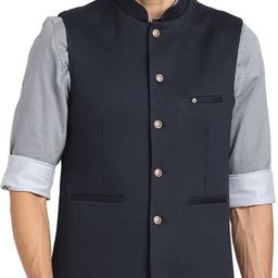 turtle Solid Men Waistcoat-picture-40