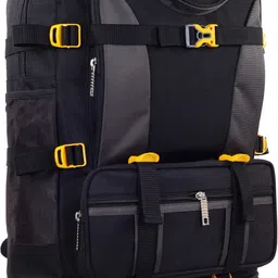 familiar Expandable Travel Rucksack for Outdoor Sport Camping Hiking Trekking Bag-Grey Rucksack - 60 L-picture-12