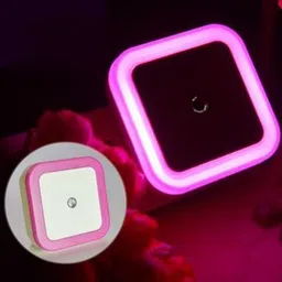 yash ent 0.5W LED Sensor Light Night Lamp, Pink Pack of 1 Night Lamp image 5