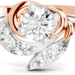 Sparkles Certified Lab Grown Diamond 14kt Rose Gold ring-picture-13