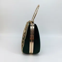 de elmore Party Green Clutch image 3