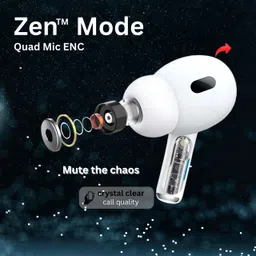 bullstorm TWS WHITE Earbud Bluetooth Headset image 2