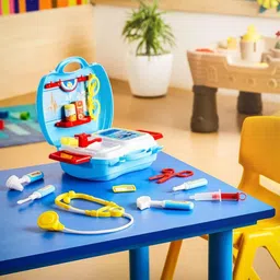 tmt store Doctor set for kids, blue image 5