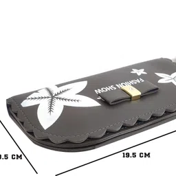 mahabal Formal, Casual, Party Grey Clutch - Regular Size image 4