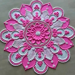 cpyfashion Pack of 10 Rangoli Powder image 2