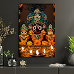 art recall jagannath poster Photographic Paper image 3