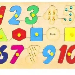 saleoff Easy To Learn Counting, One To Ten Number With Different Colorful Shapes (1 Pieces)-picture-15