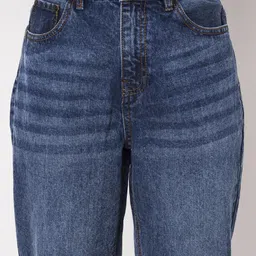 houseofcommon Women Boyfriend Mid Rise Blue Jeans image 4